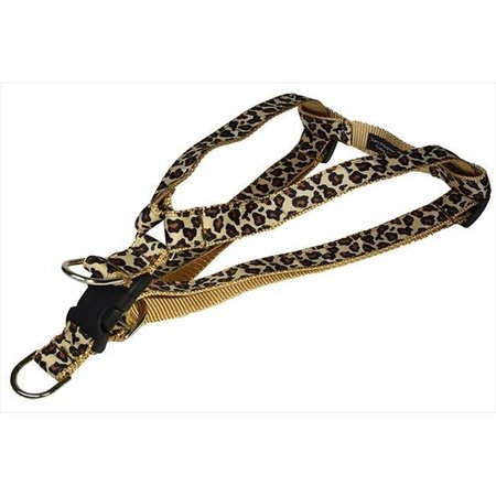 FLY FREE ZONE,INC. Leopard Dog Harness; Natural - Small FL124399